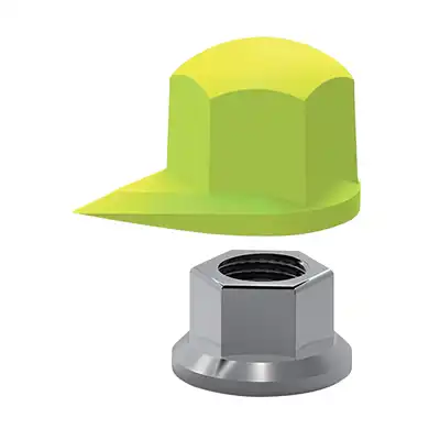 Capuchon d'écrou de roue 33mm avec aiguille en bas_0