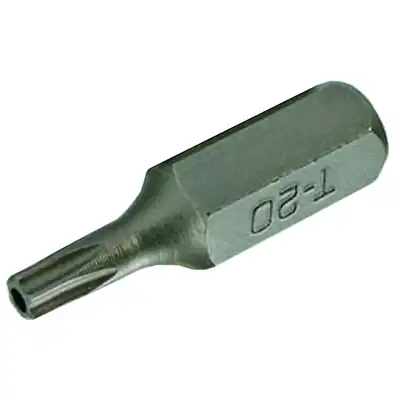 Embout de vissage, 1/4", T20 avec trou _0