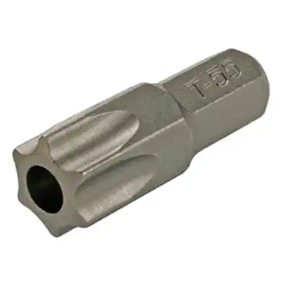 Embout de vissage, 1/4", T55 avec trou _0