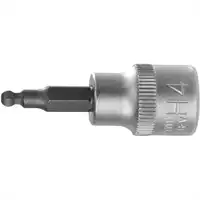 Schraubendreheinsatz mit Kugelk., Innen 6-kant 4mm