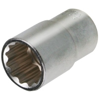 Douille, 1/2", douze pans, 14 mm_0