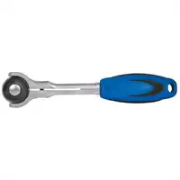 Cricchetto, 1/4", testa girevole