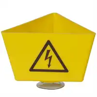 Tetraedrisches Warnzeichen "Blitzpfeil"