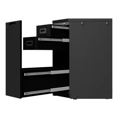 Armoire d'angle avec 3 tiroirs_1