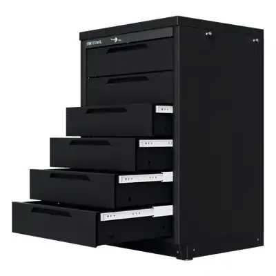 Armoire basse avec 6 tiroirs_1