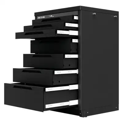Armoire basse avec 7 tiroirs_1