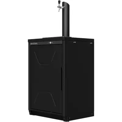 Armoire basse avec support pour tireuse à bière_2