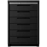 Armoire basse avec 6 tiroirs