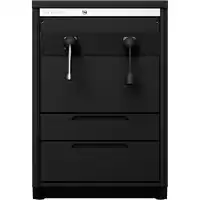 Armoire basse avec enrouleurs pour électricité et
