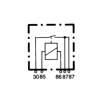 Relais 24V 2x10A BOSCH_2