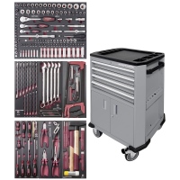 Werkstattwagen P206, grau, EVA, 187-tlg. KRAFTWERK_0