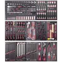 Werkzeug-Satz, EVA ¼"+ 3/8"+ ½", 264-tlg._0