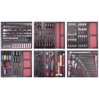 Werkzeug-Satz, EVA ¼"+ 3/8"+ ½", 276-tlg._0