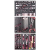 Werkzeug-Satz, EVA, ¼"+ 3/8"+ ½", 187-tlg._0