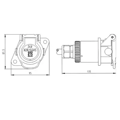 Steckdose 15 Pol 24V mit Schraubkontakten_2