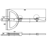 Handbremshebel L 600mm_1