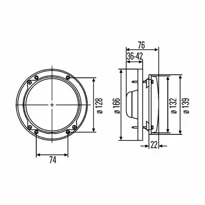Faro Principale M133 12V_1