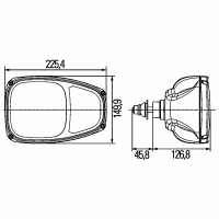 Faro Principale Combi 220 12V_1