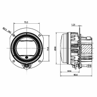 Faro di profondità Performance L4060 12/24V_1