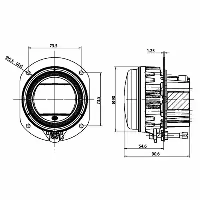 Fernscheinwerfer Performance L4060 12/24V_1
