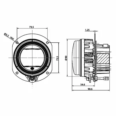Fernscheinwerfer Performance L4060 12/24V_2