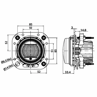 Fernscheinwerfer Performance L4060 12/24V_2