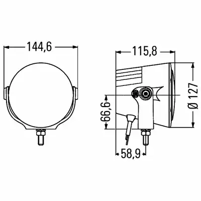 Projecteur longue portée Luminator X LED 12/24V_1