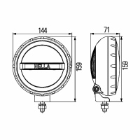 Projecteur longue portée Comet 200 12V_5