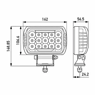Projecteur longue portée Valuefit 450 12/24V_1