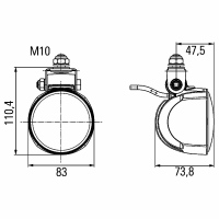 Arbeitsscheinwerfer Modul 70 Gen. III 12/24V_2