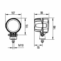 Faro da lavoro Modul 90 12/24V_3