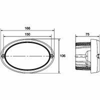 Arbeitsscheinwerfer Oval 100 Gen. II 12/24V_2