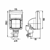 Arbeitsscheinwerfer Ultra Beam 12V_2