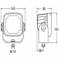 Faro da lavoro RokLUME 280N 12/24V_4
