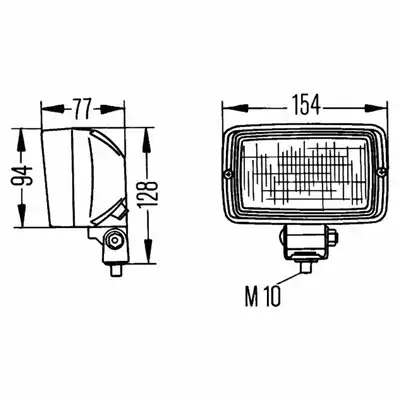 Arbeitscheinwerfer H3 HELLA_2