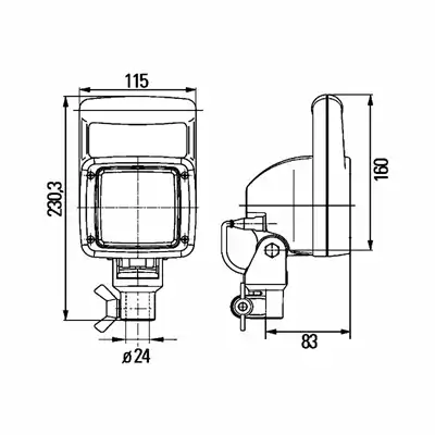 Faro da lavoro Ultra Beam 24V_2