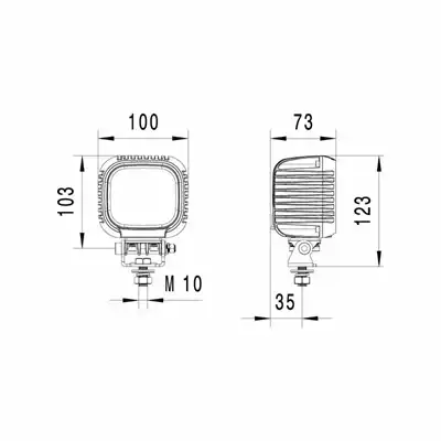 Arbeitsscheinwerfer Valuefit S3000 12/24/48V_1