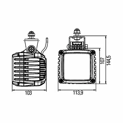 Projecteur de travail Power Beam 2000 12/24V_1