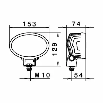 Arbeitsscheinwerfer Oval 100 Gen. II 12/24V_2