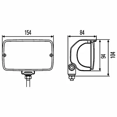 Projecteur de travail Picador 8522 12V_2