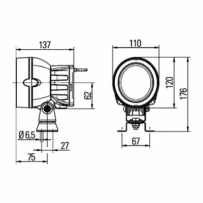 Projecteur de travail Mega Beam Powerpack 24V_2