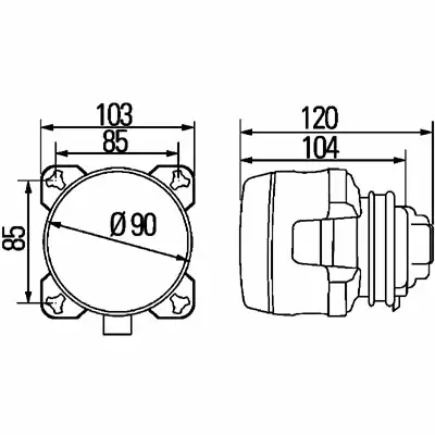 Optique, Projecteur longue portée 24V_1