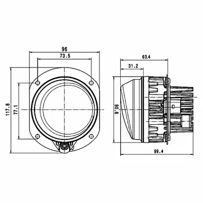 Projecteur antibrouillard Performance L4060 12/24V_2