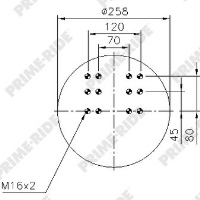 Luftfederbalg komplett mit Kolben PRIME-RIDE_4