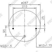 Luftfederbalg komplett mit Kolben PRIME-RIDE_3