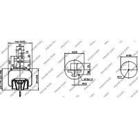 Soufflet à air avec piston en plastiq, Prime-Ride_0
