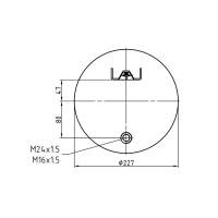 Luftfederbalg PRIME-RIDE für VOLVO FH hinten vorne_1
