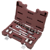 Set di chiavi a bussola, in pollice, ½", 20 pz._0