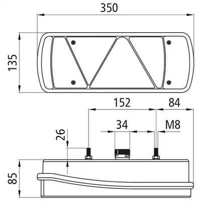 Fanale posteriore Eucopoint II 24V sinistra_5