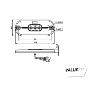 Seitenmarkierungsleuchte Valuefit LED- 24V_1